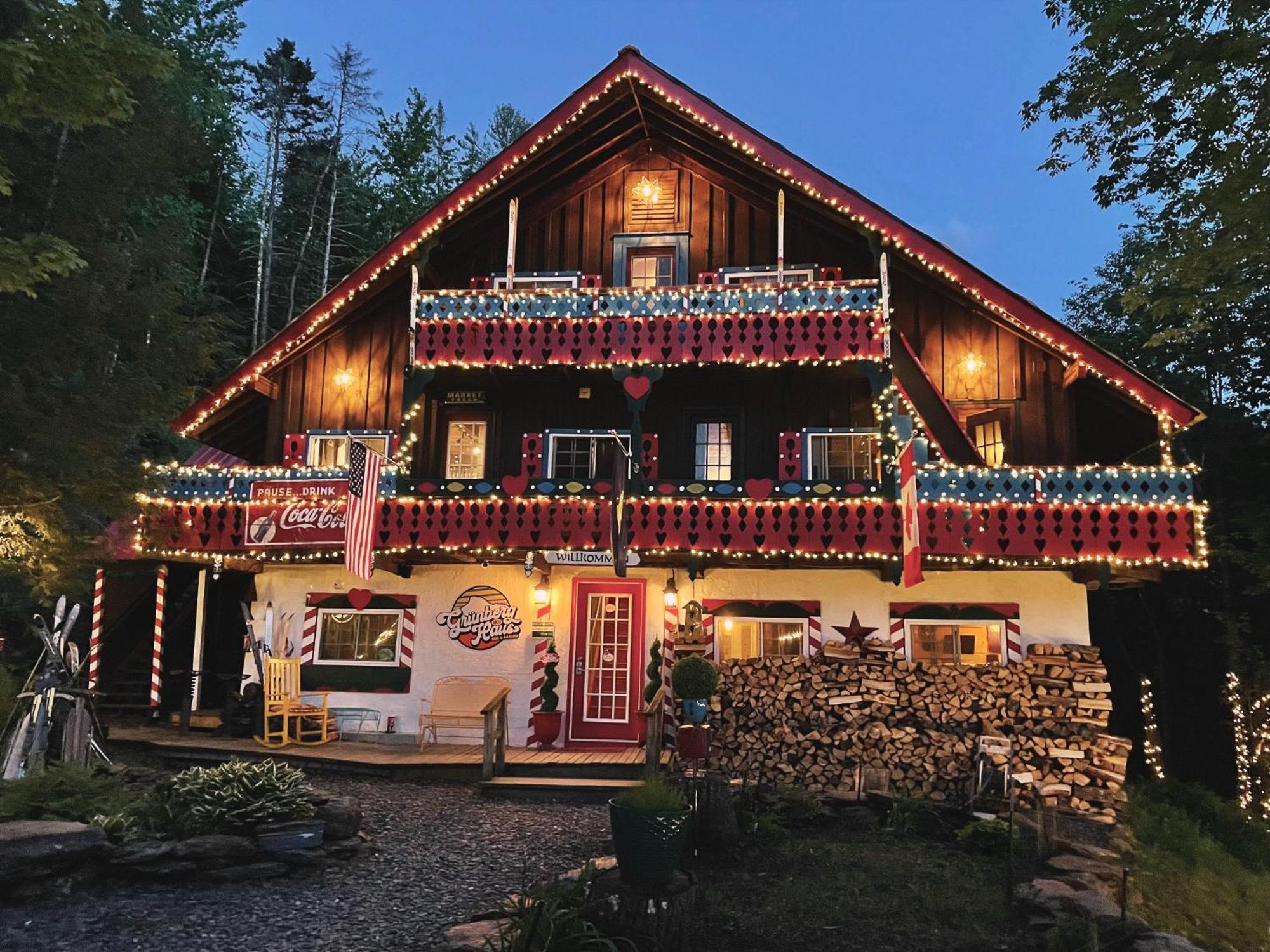 Grunberg Haus Inn & Cabins Waterbury Extérieur photo